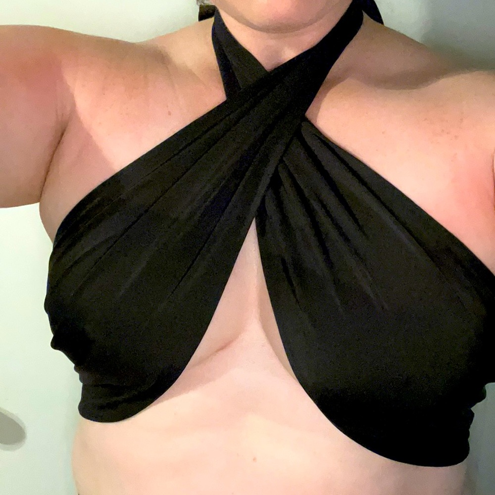 Nasty Gal wrap top